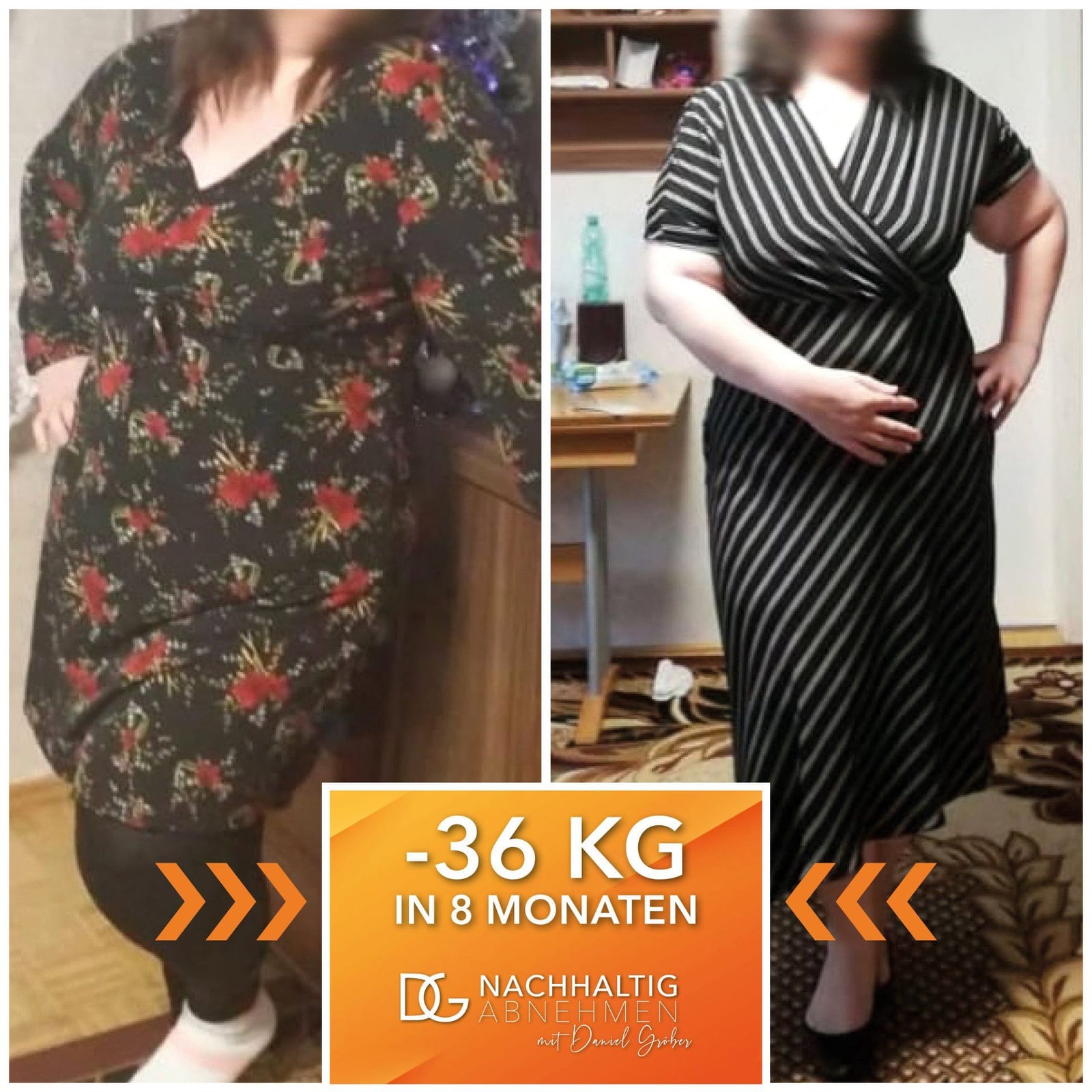 Erna M.: 36 kg in 8 Monaten