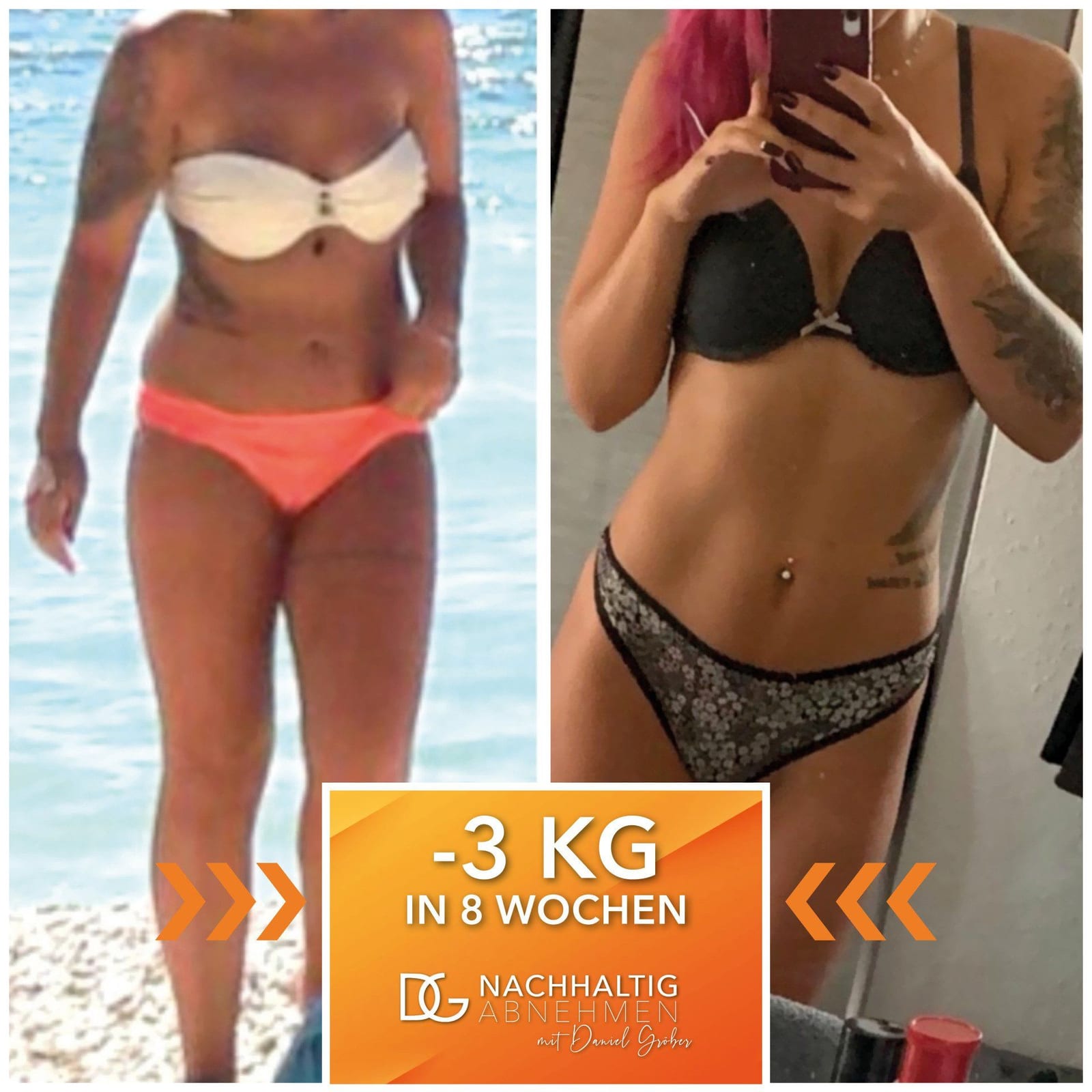 Katharina H.: 3 kg in 8 Wochen
